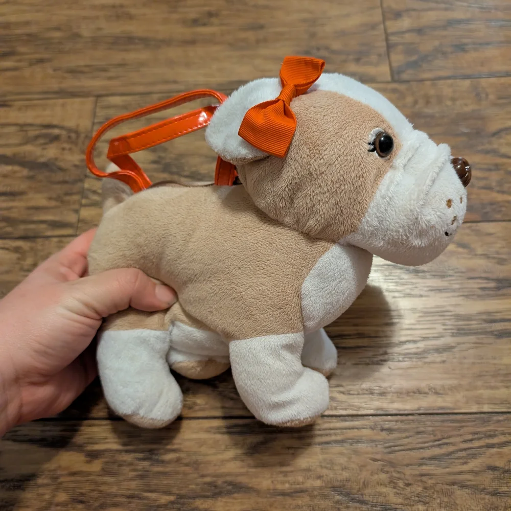 💥3/$24 Gymboree‎ Prep Perfect French Bulldog Plush Purse